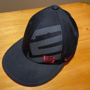 7 1/4” Fitted Nike LeBron hat, early design, hard to find; maybe rare?